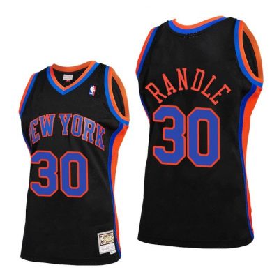 Men Julius Randle #30 Knicks 2021 Reload 2.0 Black Jersey