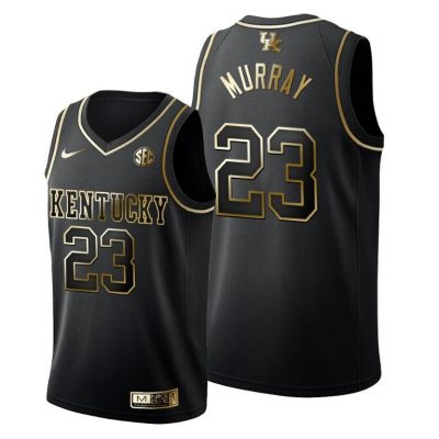Men Kentucky Wildcats Jamal Murray #23 Black Golden Edition Jersey