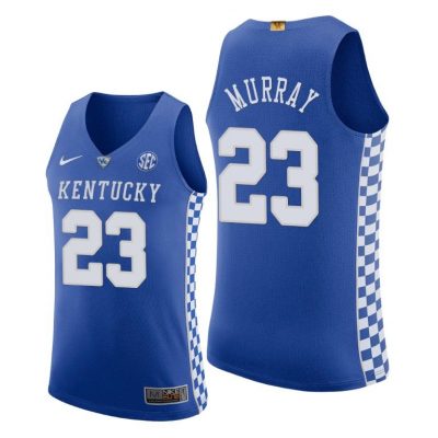 Men Kentucky Wildcats Jamal Murray #23 Royal College Basketball Jersey