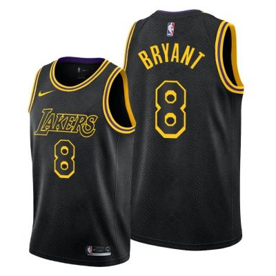 Men Kobe Bryant #8 Black Mamba Inspired Jersey Lakers Honors Kobe