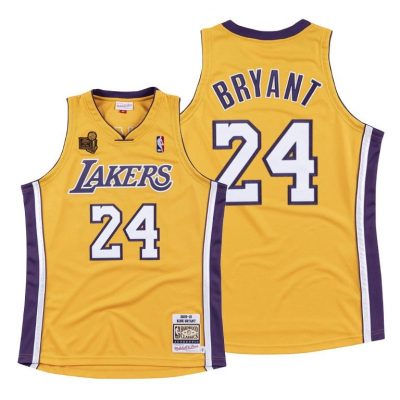 Men Kobe Bryant Lakers #24 Mamba Forever Hwc 2009-10 Jersey