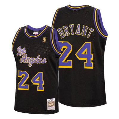 Men Kobe Bryant Los Angeles Lakers 2020 Reload Classic Black Jersey
