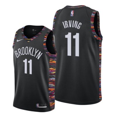 Men Kyrie Irving Brooklyn Nets #11 Men 2019-20 City Jersey