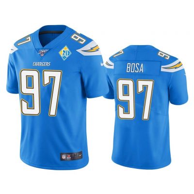 Men Los Angeles Chargers 60th Anniversary Joey Bosa Light Blue Limited Jersey