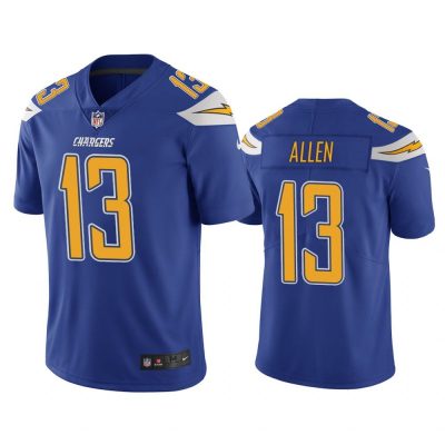 Men Los Angeles Chargers Keenan Allen #13 Royal Color Rush Limited Jersey
