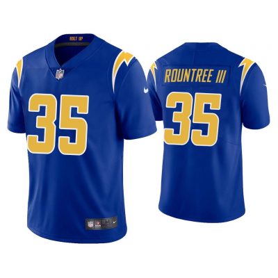 Men Los Angeles Chargers Larry Rountree III Vapor Limited Royal Jersey