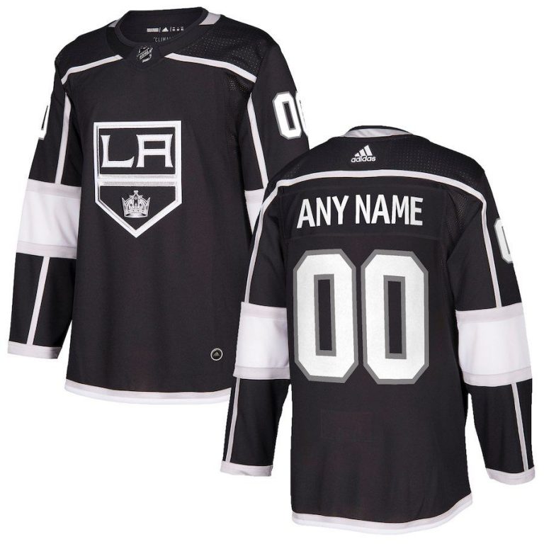 Men Los Angeles Kings Gray Alternate Custom Jersey