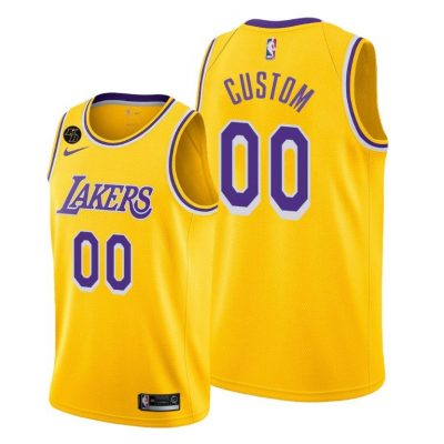 Men Los Angeles Lakers Custom #00 Mamba Kobe Icon Jersey