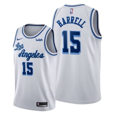 Men Los Angeles Lakers Montrezl Harrell 2020-21 White Classic Jersey