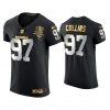 Men Maliek Collins Las Vegas Raiders Black Golden Edition Elite Jersey