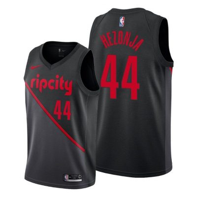 Men Mario Hezonja Portland Trail Blazers #44 Men 2019-20 City Jersey