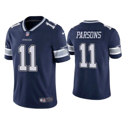 Men Micah Parsons Dallas Cowboys Navy 2021 NFL Draft Vapor Limited Jersey
