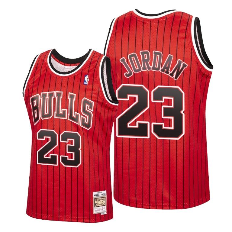 Men Michael Jordan Chicago Bulls 2020 Reload Classic Red Jersey ...