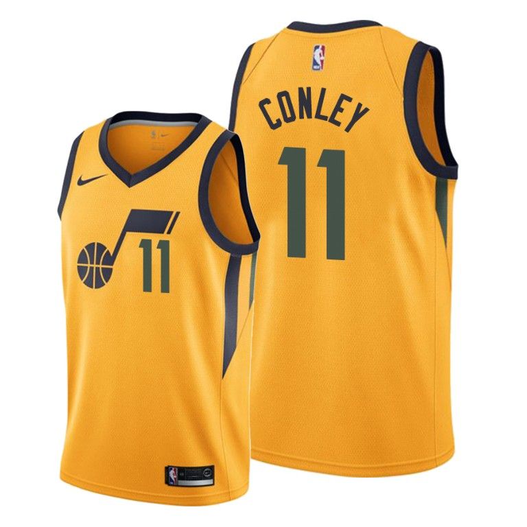 Men Mike Conley Utah Jazz #11 Men 2019-20 Statement Jersey