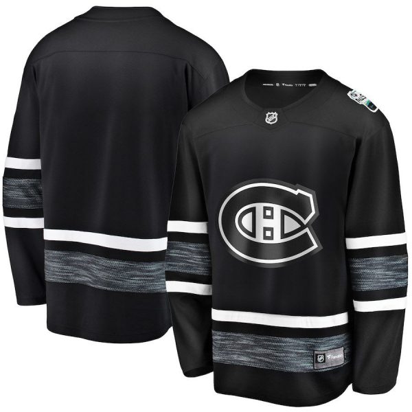 Men Montreal Canadiens Black 2019 NHL All-Star Game Replica Jersey