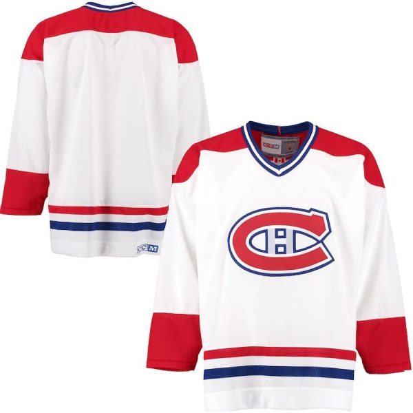Men Montreal Canadiens CCM White 2016 Alumni Winter Classic Team Premier Jersey