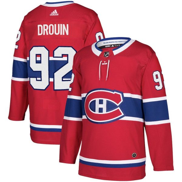 Men Montreal Canadiens Jonathan Drouin Red Player Jersey