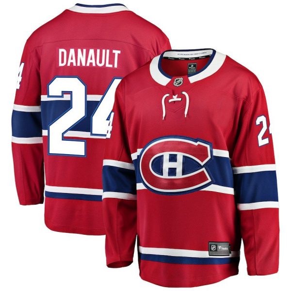 Men Montreal Canadiens Phillip Danault Red Breakaway Player Jersey