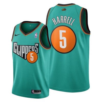 Men Montrezl Harrell Los Angeles Clippers 1993 Throwback Jersey Green