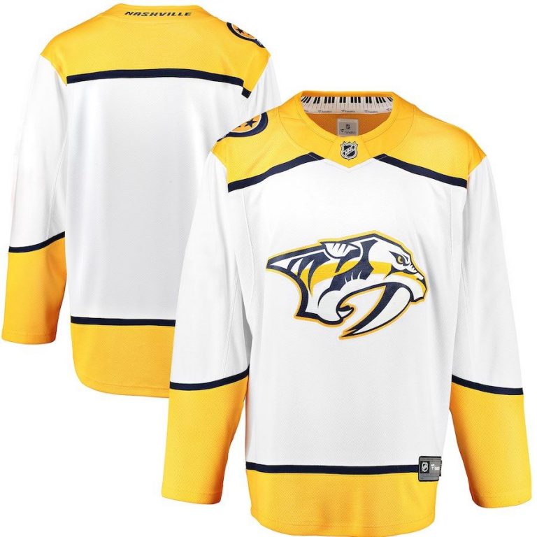 Men Nashville Predators Gold Breakaway Home Jersey