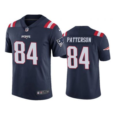 Men New England Patriots Cordarrelle Patterson #84 Navy Color Rush Limited Jersey