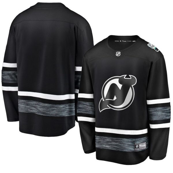 Men New Jersey Devils Black 2019 NHL All-Star Game Replica Jersey