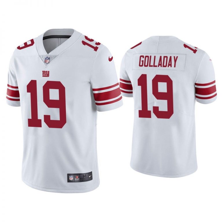 Men New York Giants Kenny Golladay Vapor Limited White Jersey