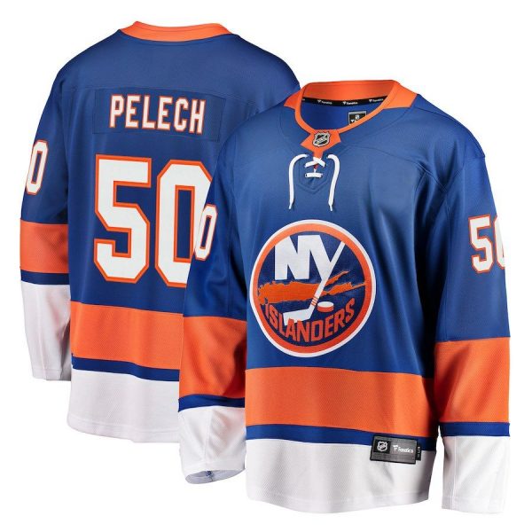 Men New York Islanders Adam Pelech Royal Breakaway Player Jersey