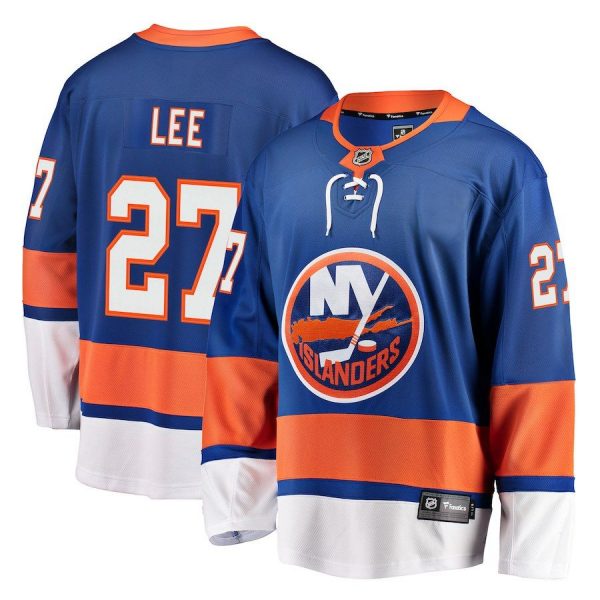Men New York Islanders Anders Lee Royal Breakaway Player Jersey