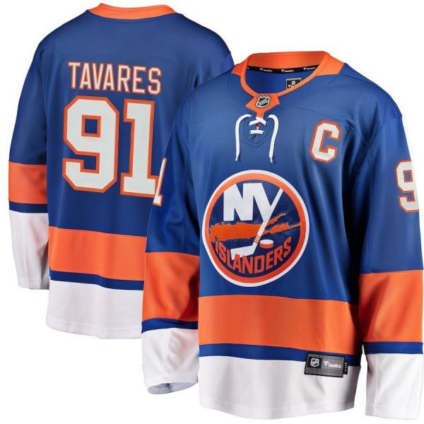 Men New York Islanders John Tavares Royal Breakaway Player Jersey