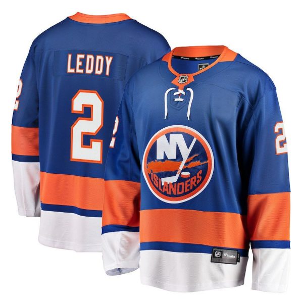 Men New York Islanders Nick Leddy Royal Breakaway Player Jersey