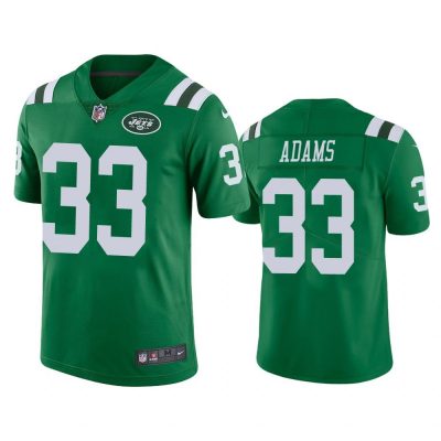 Men New York Jets Jamal Adams #33 Green Color Rush Limited Jersey