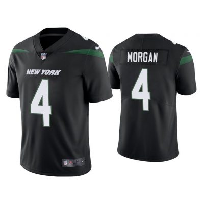 Men New York Jets James Morgan Vapor Limited Black Jersey