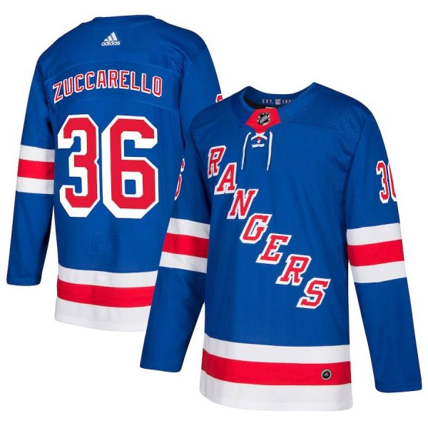 Men New York Rangers Mats Zuccarello Blue Player Jersey