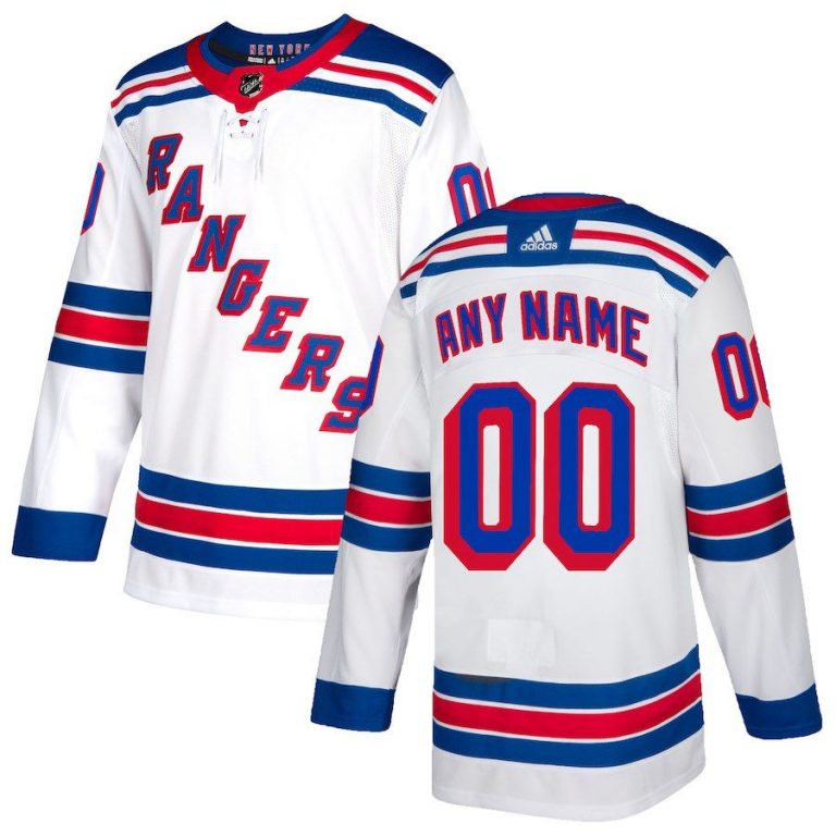 Men New York Rangers Royal Custom Jersey