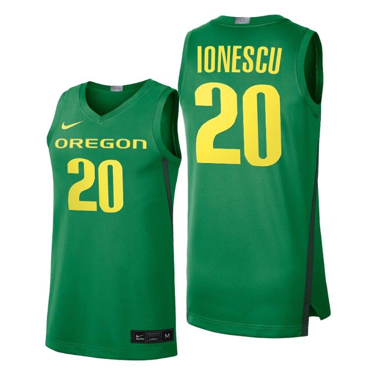 Men Oregon Ducks Sabrina Ionescu #20 Green Limited College Basketball Jersey