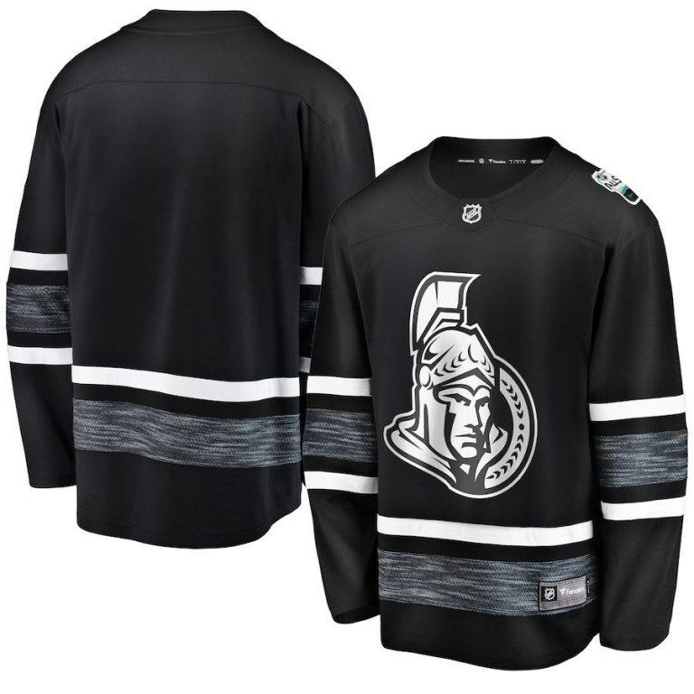 Men Ottawa Senators Black 2019 NHL All-Star Game Replica Jersey