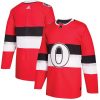 Men Ottawa Senators Red 2017 NHL 100 Classic Blank Jersey