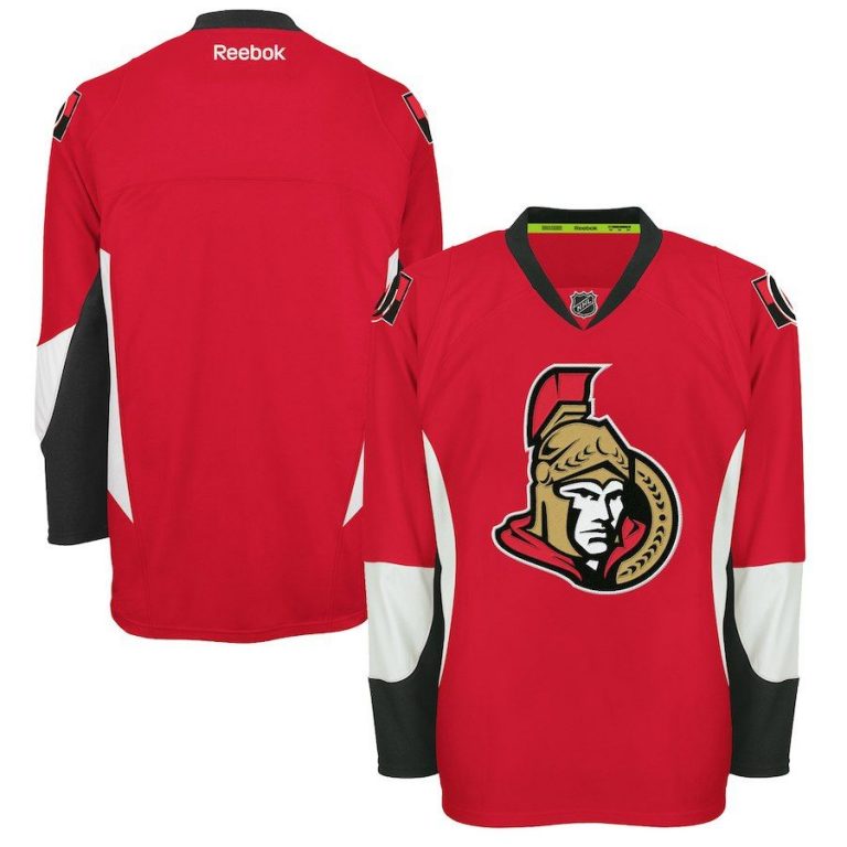 Men Ottawa Senators Reebok Red EDGE Home Jersey