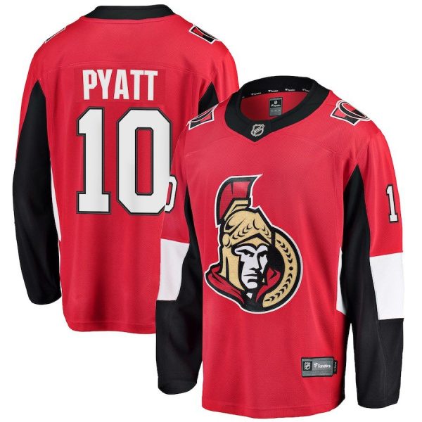 Men Ottawa Senators Tom Pyatt Red Breakaway Player Jersey