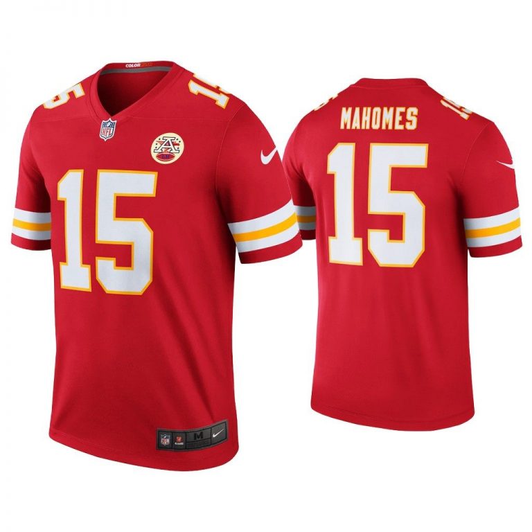 Men Patrick Mahomes Kansas City Chiefs Red Legend Jersey