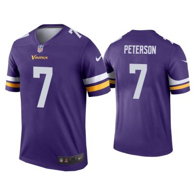 Men Patrick Peterson Minnesota Vikings Purple Legend Jersey