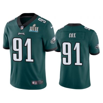 Men Philadelphia Eagles Fletcher Cox #91 Green Color Rush Limited Jersey