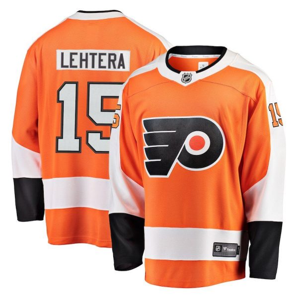 Men Philadelphia Flyers Jori Lehtera Orange Breakaway Jersey