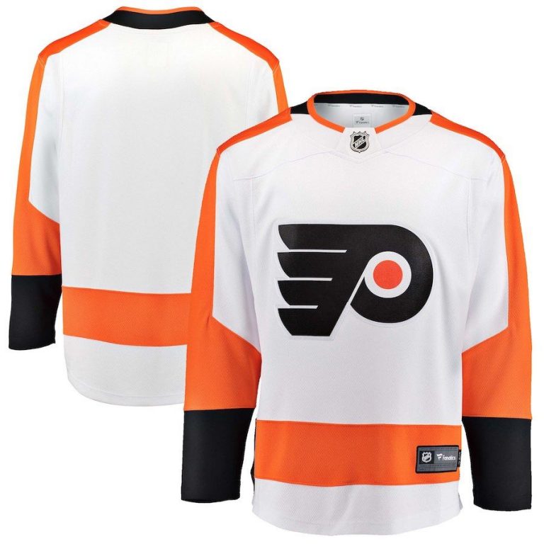 Men Philadelphia Flyers Orange Breakaway Home Jersey