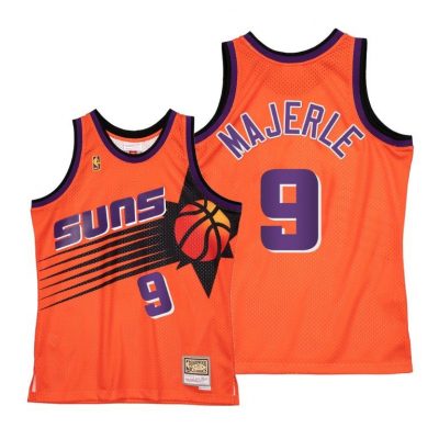 Men Phoenix Suns Dan Majerle Reload 2.0 Orange Hardwood Classics Jersey