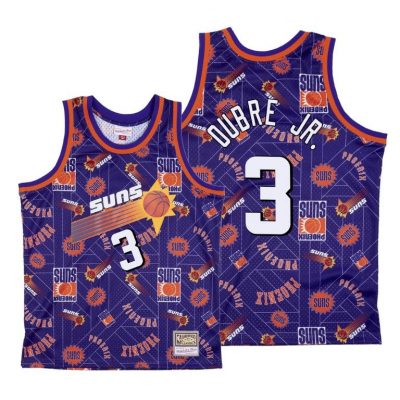 Men Phoenix Suns Kelly Oubre Jr. Tear Up Pack Purple Jersey
