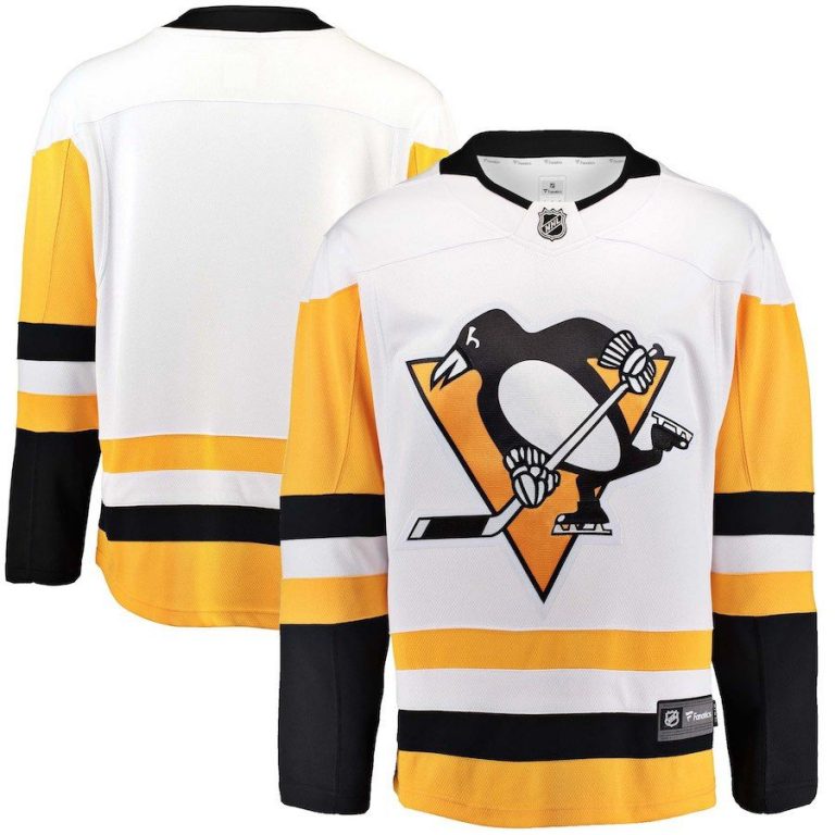 Men Pittsburgh Penguins Black Breakaway Home Jersey