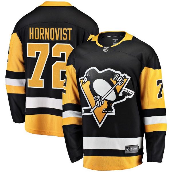 Men Pittsburgh Penguins Patric Hornqvist Black Home Breakaway Player Jersey