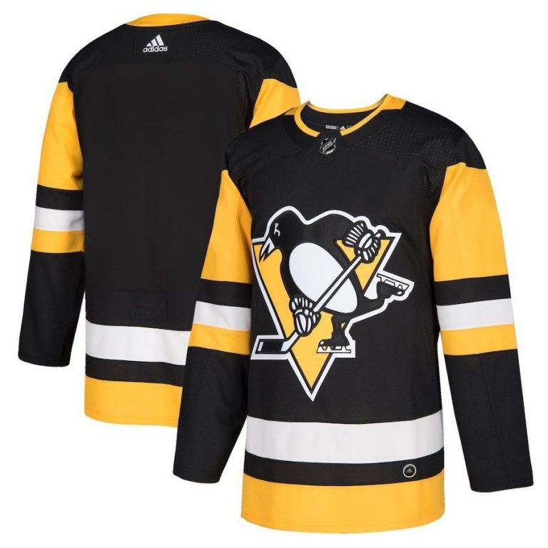 Men Pittsburgh Penguins White Away Blank Jersey